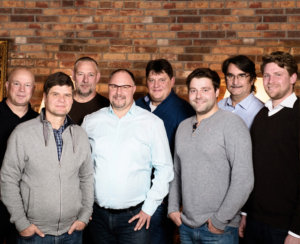 Gruppenfoto des Meisterteam Berlin